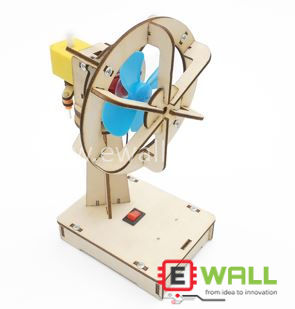 Electric Oscillating Fan Educational Diy Kit