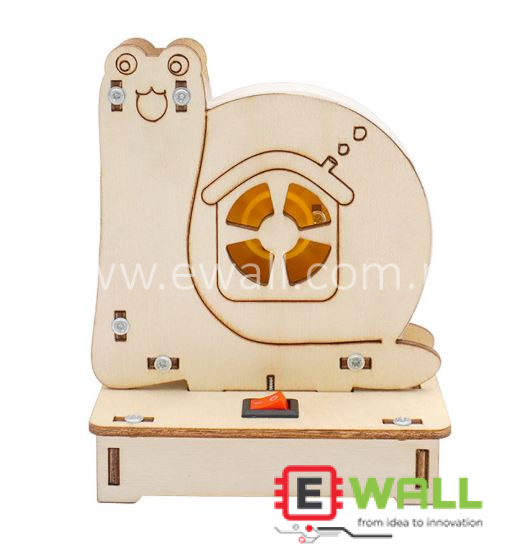DIY Educational Blower Motor Air Flow Science Project Kit _  For Students DIY Learning Use Technology
