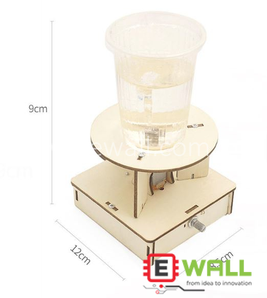 DIY Educational Electric Whirlpool Technology Kit _ For STEM Learning and Physics Projects Activities
