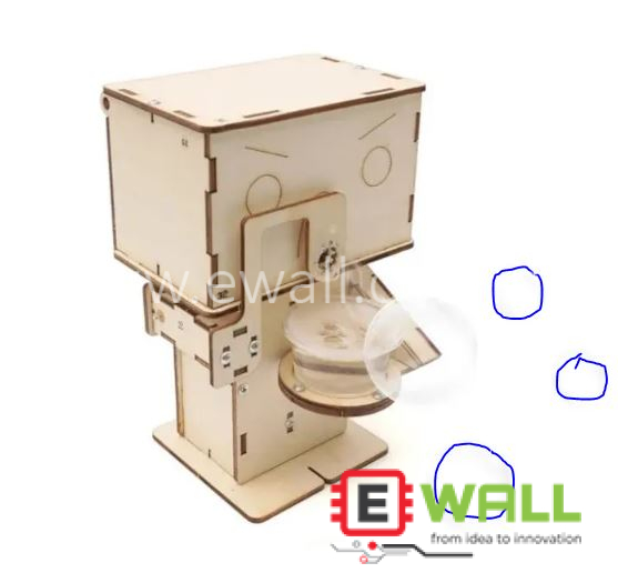 DIY Educational Wooden Bubble Blowing Robot Building Kit – STEM Educational Science Toy for Kids & Hobbyists | Creative Bubble Maker Gift