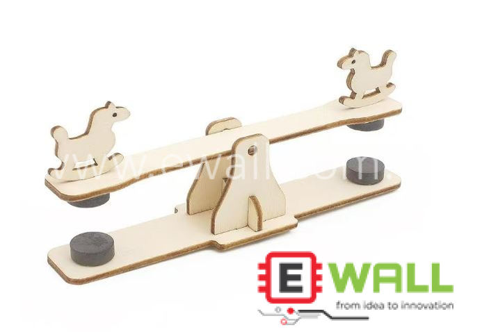 DIY Educational Balance and Magnetism Seesaw Kit _ STEM Science Educational Toy for Kids School Experiment Learning