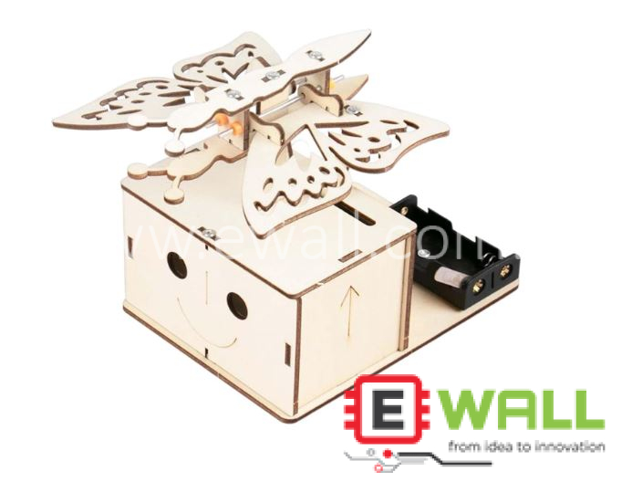 DIY Educational Electric Bionic Butterfly Science Experiment Kit _ STEM Educational Toy for Kids Creative Learning and Fun