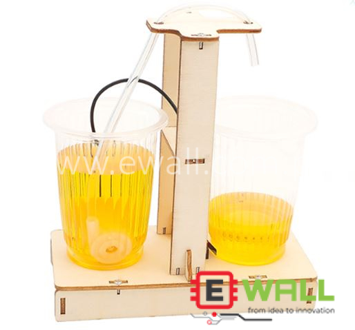 DIY Educational Water Dispenser Material Kit _ for Kids Science Engineering Learning STEM  Activity Set Classroom Fun Build