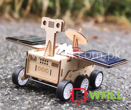 DIY Educational Solar Car Powered Lunar Model Kit _ For Kids , Students STEM Science Learning Toy