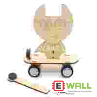 DIY Educational Magnetic Scooter Pushing Model Kit _ STEM Science Learning Toy for Kids And Students