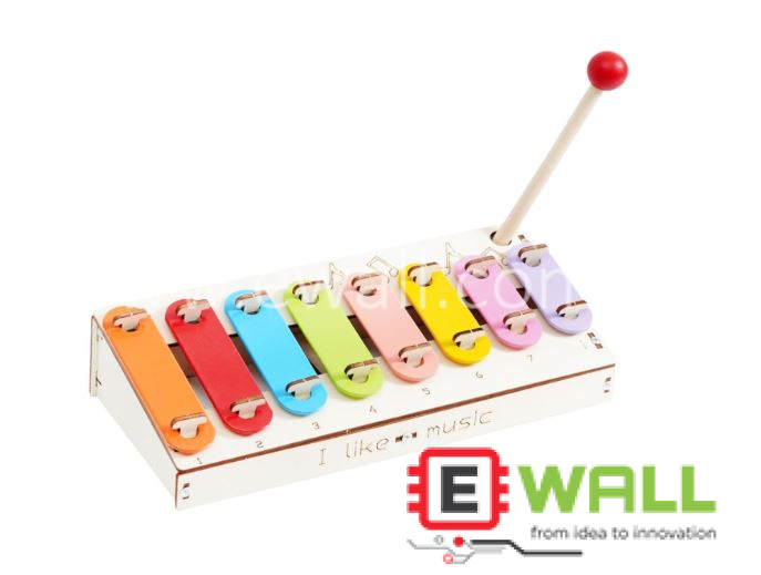 DIY Educational Hand Percussion Musical Instrument Kit _ STEM Creative Sound Learning Wooden Music Experiment Toy for Kids