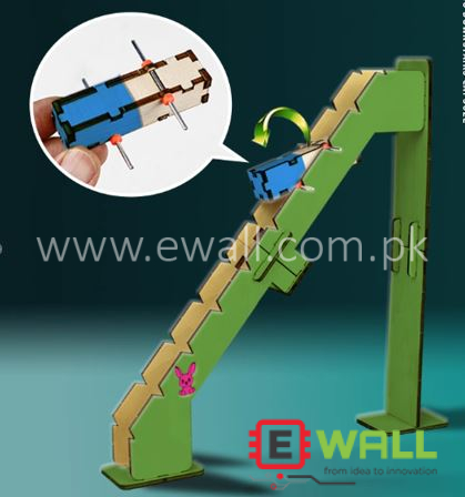 DIY Educational Maxbell Stairs Science Wooden Toy Kit _ STEM Physics Experiment _ Educational Learning Kit _ Birthday Gift for Teens Kids