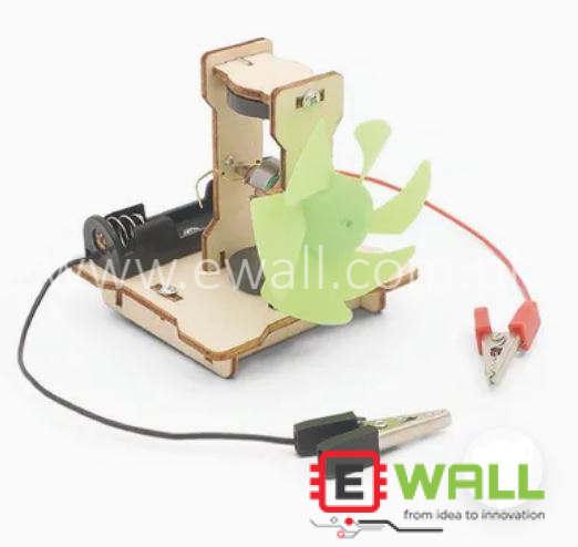 DIY Educational Electric Motor Wooden Puzzle Model Kit _ Physics Explore Kit _ Science Learning STEM Educational Building Toy For Kids and Students