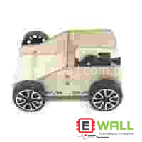 DIY Educational Pull String Car Wooden Model Kit _ for Kids STEM Science Learning DIY Assembly Project Toy Set