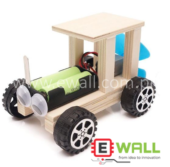 DIY Educational Off-Road Wind Car Powered STEM Model Kit _ Eco Learning Toy Adventure Science Build Set STEM Learning Pack