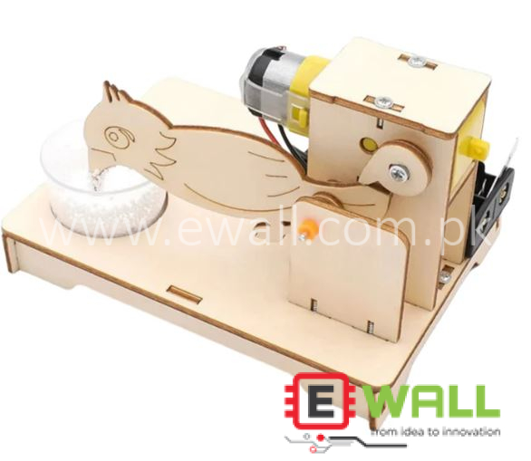 DIY Educational Fenny Madeira Chicken Pecking Rice STEM Science Kit _ Interactive Learning Toy for Kids and Students
