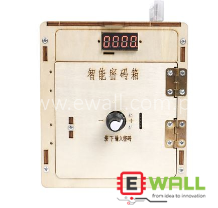 DIY Educational Smart Password Box Wooden Model Kit _ for Arduino UNO Compatible Expansion Board STEM Learning for Students Kit