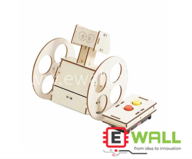 DIY Educational Remote Control Balance Scooter Wooden Model Kit _ STEM Science Learning Toy Kit for Kids and Students