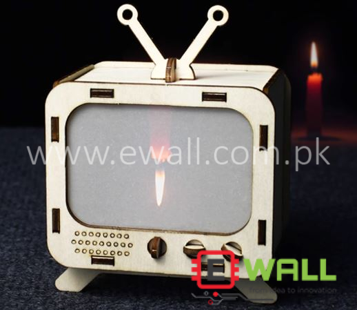 DIY Educational Pinhole Imaging Projection TV Wooden Model Kit _ STEM Science Learning Toy for Kids Project