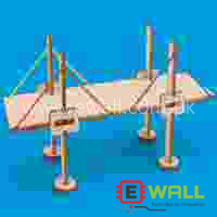 DIY Educational Cable Stayed Bridge Wooden Model Kit _ STEM Science Engineering Learning Toy for Kids and Students