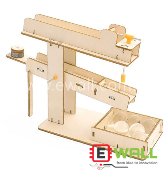DIY Educational Ball Seesaw Model Kit _ STEM Science Physics Learning Toy for Kids School Project