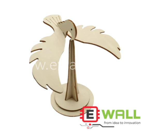 DIY Educational Wooden Balancing Bird Model Kit STEM Science Physics Learning Toy for Kids and Students
