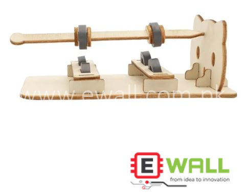 DIY Educational Wooden Magnetic Levitation Model Kit _ STEM Science Physics Learning Toy for Kids and Students