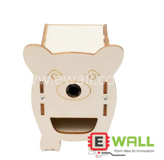 DIY Educational Battery Powered Pen Sharpener Wooden Model Kit _ STEM Science Engineering Learning Toy for kids and Students