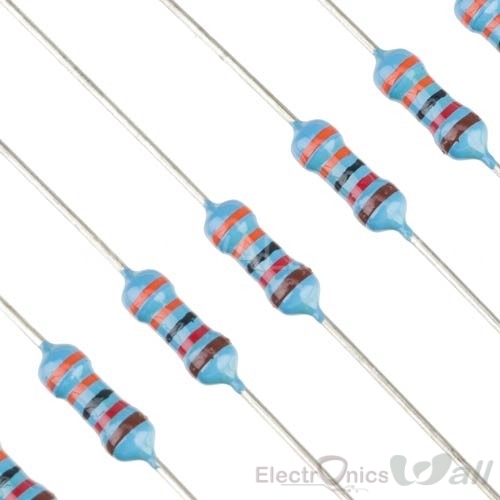 33K 1/4W 1% Through hole Resistor ( 10pcs packet)