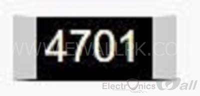 4.7K 0805 1% SMD Resistor( 20pcs packet)